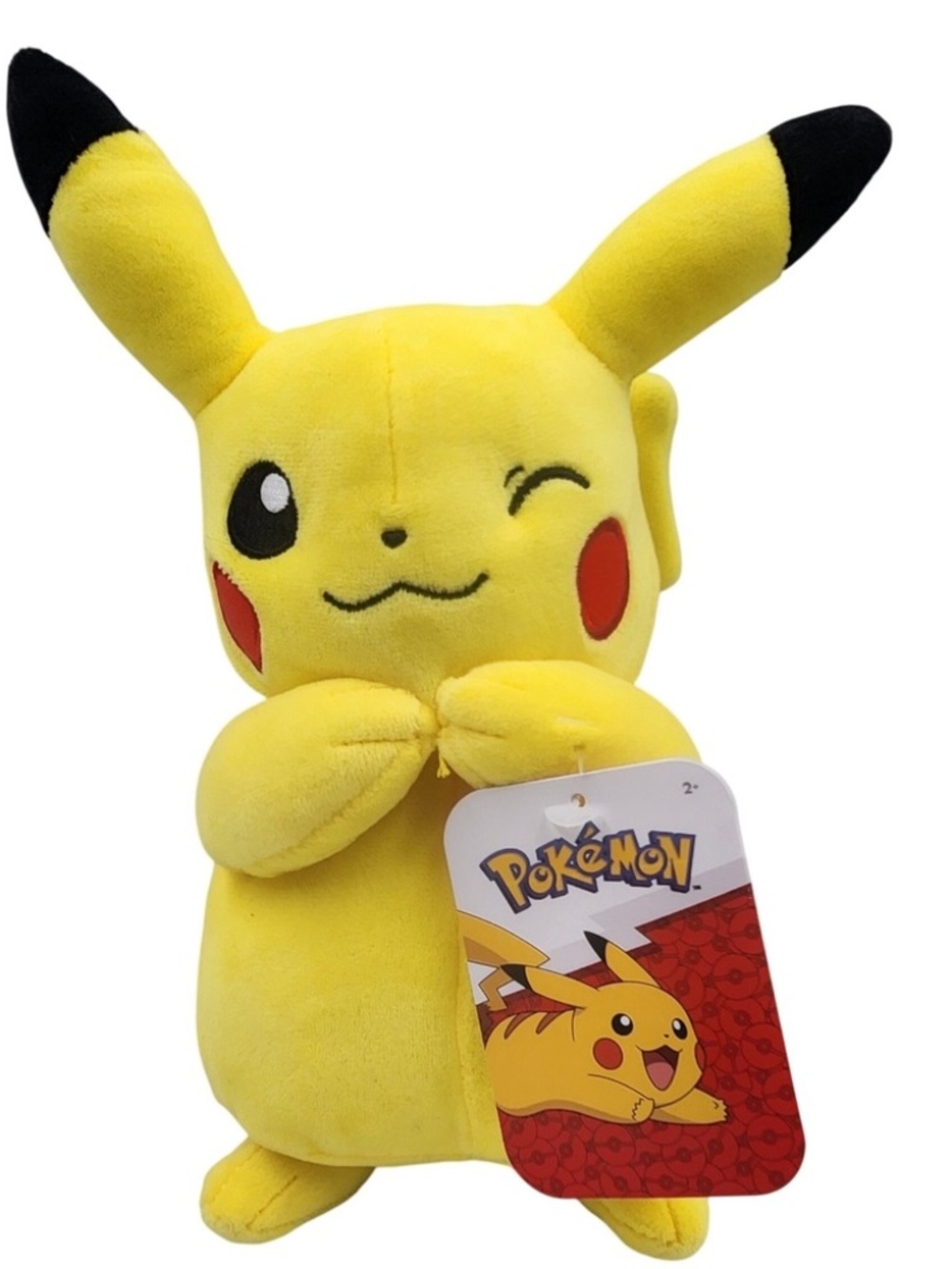 Pokemon Pikachu Winking Stuffed Plush W/ New Tag